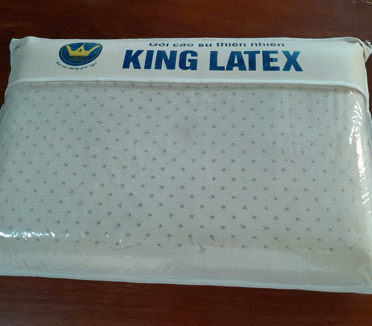 Gối cao su thiên nhiên Kinglatex_Lớn